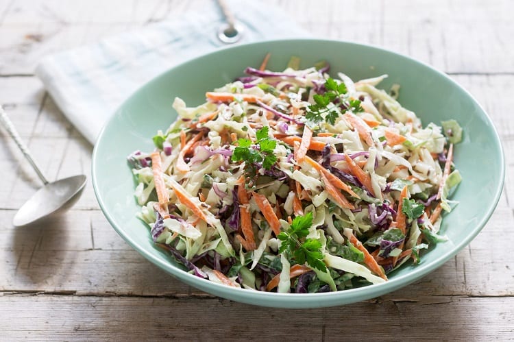 What is coleslaw?