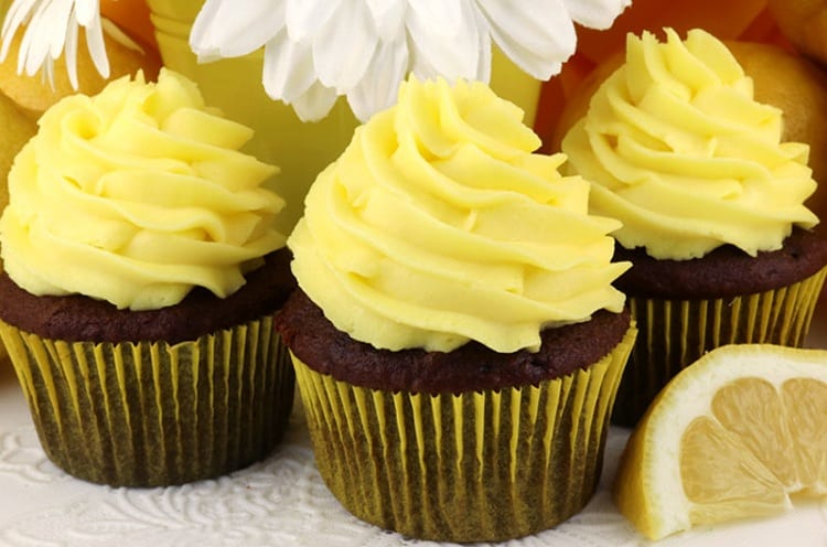 LEMON FROSTING WITH VEGAN BUTTER